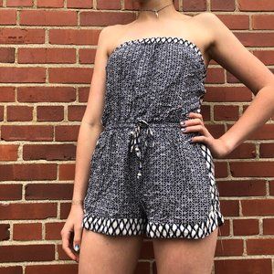 Angie strapless romper